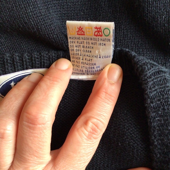 Vintage Tabi grandma sweater vest embroidered floral size large - Picture 6 of 6